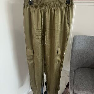 Joie Olive Green Ankle Pants